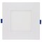 Satco 12W LED DW LP DL - 6 in. Square - Starfish IOT Tunable White and RGB - 120V 90 CRI White S11563 - alternate 5